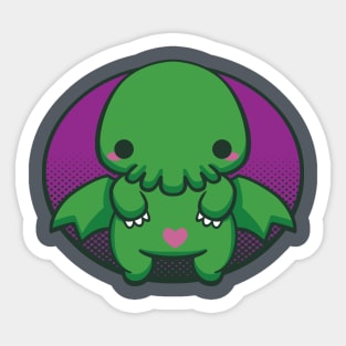 Cute-thulhu Sticker